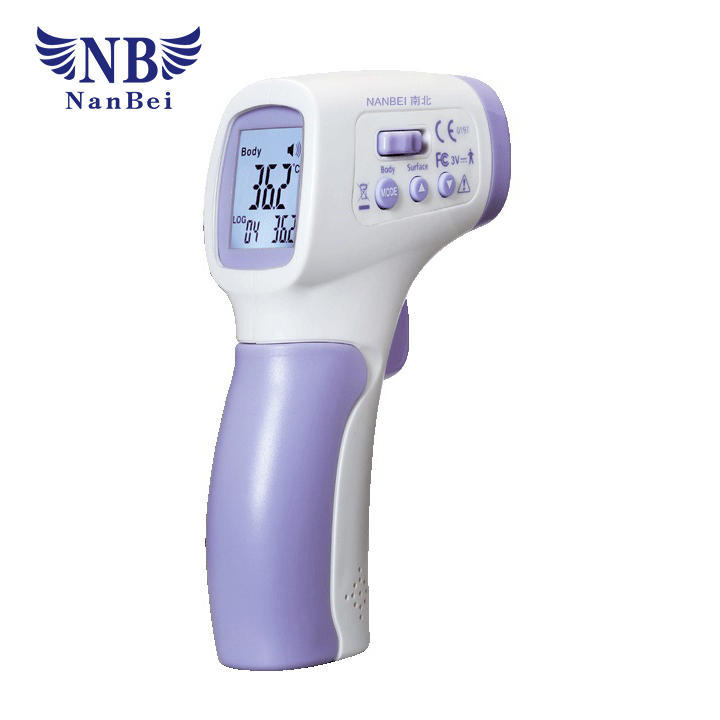 Digitale Frontal-Infrarot-Thermometer der Temperaturpistole