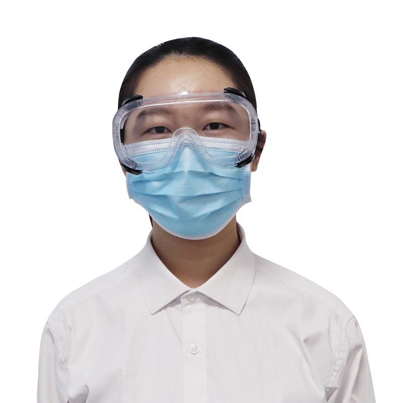 Medizinischer Schutz Antibeschlag Klare Schutzbril