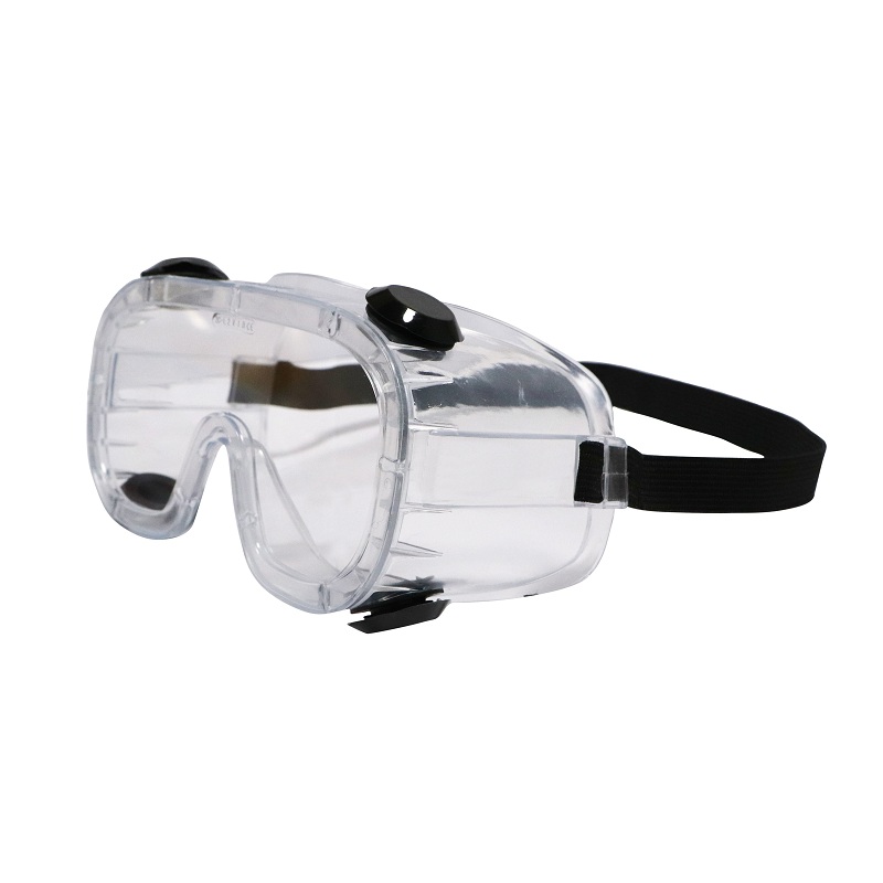 Transparente Schutzbrille für medizinische Schutzb